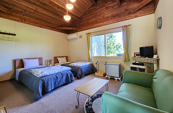 コテージ洋室ツイン